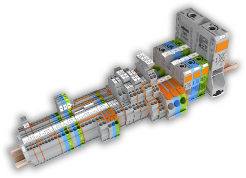 軌道式接線端子台